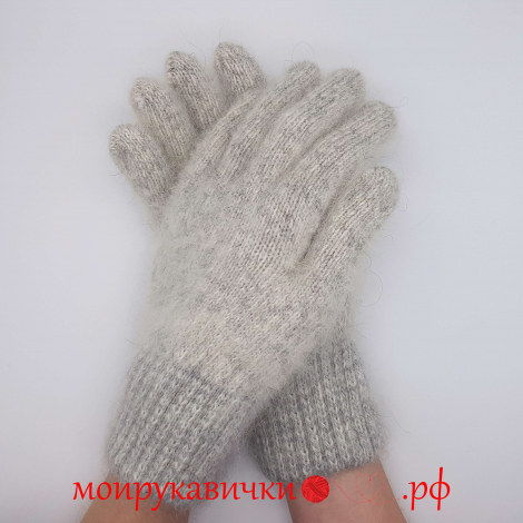 Пуховые перчатки Зимнее утро
