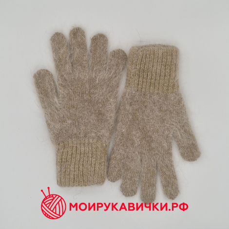 Пуховые перчатки Лен