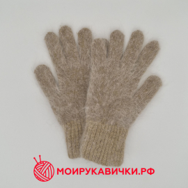 Пуховые перчатки Лен
