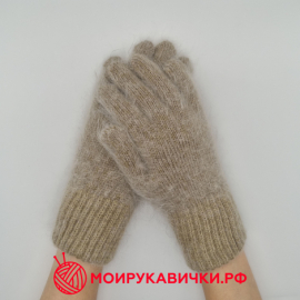 Пуховые перчатки Лен
