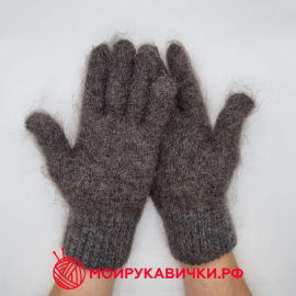 Пуховые перчатки Графит