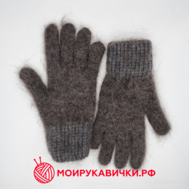Пуховые перчатки Графит